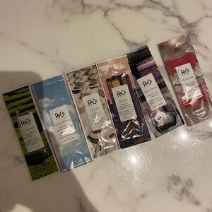 R+Co Hair Product Sample Set Labyrinth Dallas Television On a cloud‎ shampoo